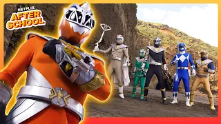 Orange Cosmic Ranger SAVES Solon! 💥 Power Rangers Cosmic Fury | Netflix After School