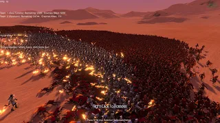 2,400 Soul Tyrants Surrounded by 30,000 Spartans Ultimate Epic Battle Simulator