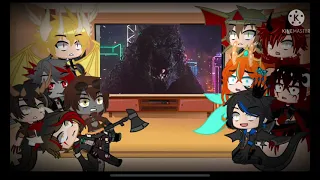 Monsterverse Kaiju react to Godzilla vs Kong: Hong Kong Battle Round 2 (3/5).