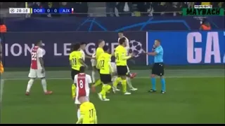 Mats Hummels red card vs ajax