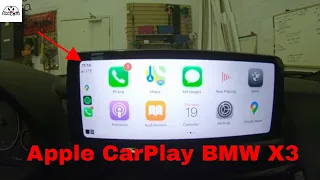 2017 BMW X3 10.25" INAV Android screen & Apple CarPlay Android auto Exclusively from 4x4 Shop Canada