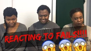 SIBLINGS REACT TO FAILS!!!!