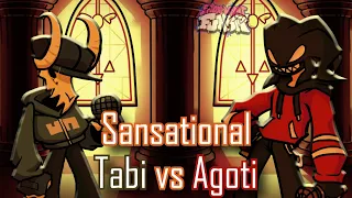 Sansational pero es Tabi vs Agoti | Friday Night Funkin