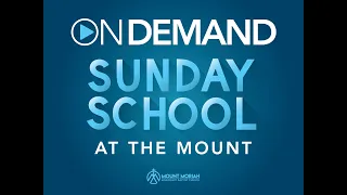 Youth Sunday School Lesson-Sunday, September 25, 2022