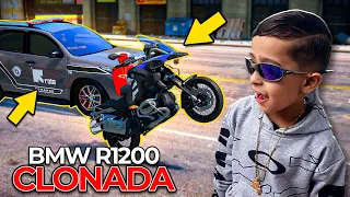 FUGA DA ROTA DE R1200 CLONADA 😂 | GTA 5 VIDA REAL #246