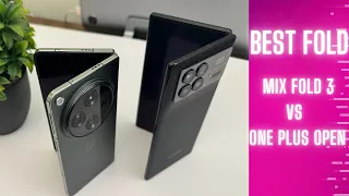 Oneplus OPEN vs Xiaomi Mix FOLD 3