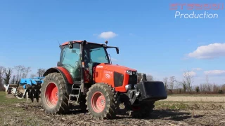 New Kubota M135 Gx 2 + Fontana |Harrowing| Az.Agr.Vezzoli