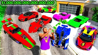 Collecting QUINTILLIONAIRE CARS in GTA 5! (Secret)