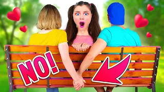 REAL vs FAKE FRIEND || How to get a boyfriend || Funny school struggles by La La Life GOLD