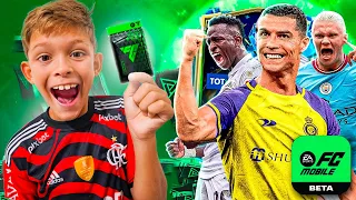 A CADA GOL ABRO UM PACOTE FC 24 MOBILE, (SO VEIO JOGADOR BOM)