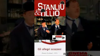 Stanlio e Ollio A COLORI - Allegri Scozzesi (1935)