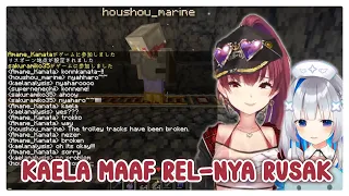 MARINE Tidak Sengaja Merusak Rel Kereta Milik KAELA & Kejadian Zenloss KANATA | (Hololive Clips)