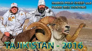 Hunting for Marco Polo sheep and Pamir Ibex Tajikistan