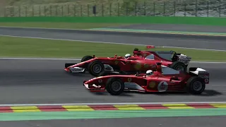 But here comes Micheal Schumacher!