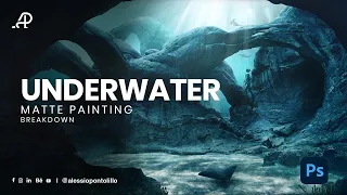 UNDERWATER - matte painting [breakdawn]