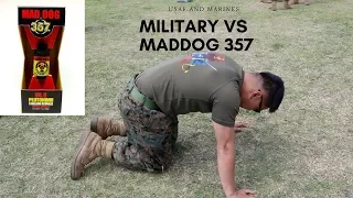 MILITARY VS MADDOG 357....