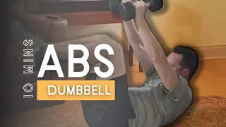 Fastest Way to Sculpt Abs: 10 Min Dumbbell Workout