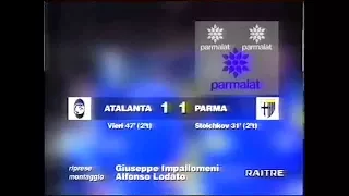 1995-96 (1a - 27-08-1995) Atalanta-Parma 1-1 [Stoichkov,Vieri] Servizio D.S.Rai3
