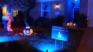 raspberry pi powered Halloween decorations demo