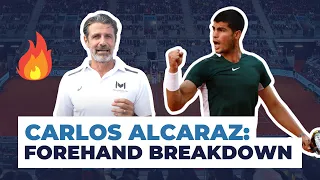 Carlos Alcaraz: forehand breakdown