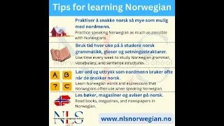 tips for learning norwegian