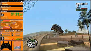 GTA San Andreas Halloween Flying Cars Speedrun - Hugo_One Twitch Stream - 10/31/2022