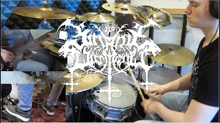 Satanic Warmaster - Wolves of Blood and Iron (guitar and drum cover)