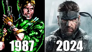 Evolution of Metal Gear Games [1987-2024]