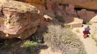 Mesa Verde Cliff Dwellings Tour with Uncle Mud "Long House" Part 1