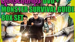 Unboxing Goosebumps DVD + Monster Survival Guide Box Set!