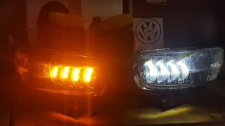 VW T4 НОВЫЕ ЛЭД ПТФ, ДЕЛАЕМ САМИ-VW T4 NEW LED PTF, WE DO IT OURSELVES