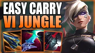 THIS IS HOW YOU USE VI JUNGLE TO EASILY CARRY YOUR SOLO Q GAMES! - Gameplay Guide League of Legends
