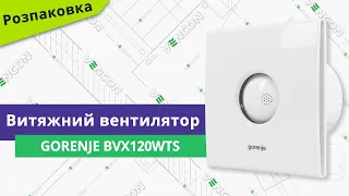 Розпаковуємо вентилятор Gorenje BVX120WTS