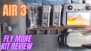 DJI AIR 3: FLY MORE KIT REVIEW - Great But One Big Issue!