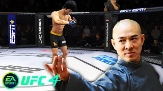 UFC4 Bruce Lee vs Jet Li Wushu Master EA Sports UFC 4 PS5