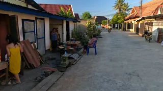 Unseen streets of Luangprabang | Laos | walking tour 4K60fps