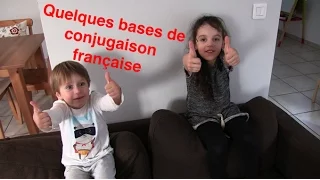 Quelques bases de conjugaison française
