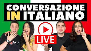 CONVERSAZIONE IN ITALIANO [IN DIRETTA] | Con @ItalianTime