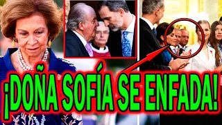 🔴FILTRAN BRUTAL ENFADO de DOÑA Sofía en la CELEBRACIÓN de la Princesa Leonor y ENFADO REINA Letizia