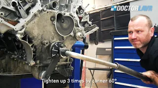 BMW engine N62 V8. Assembly instruction. Part 2