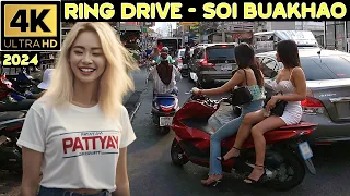 Ring Drive around Soi Buakhao   2024 Pattaya Thailand