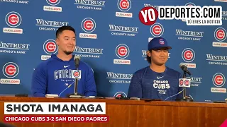 🇯🇵 Shota Imanaga press conference Cubs 3-2 San Diego Padres #yodeportes #walkoff