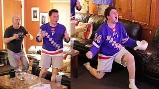 Rangers Fan Reaction - Game 6 - Rangers vs Penguins