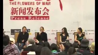 Christian Bale At The Flowers of War Press Conference In China ~ Part 4/5