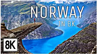 Norway in 8K ULTRA HD HDR - Most peaceful Country || Norway AMAZING Beautiful Nature In 2021