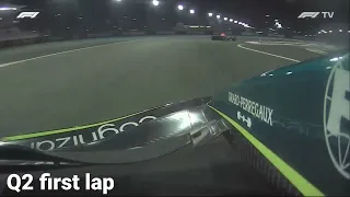 Vettel Getting Blocked Three Times in Abu Dhabi Qualifying - F1 2022