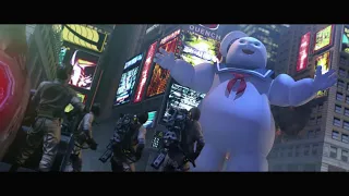 Ghostbusters The Video Game Remastered - PS4 - Part 2 Times Square/Stay Puft Boss (Walkthrough)