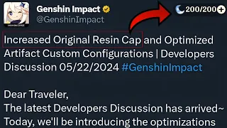 NEW UPDATE!! WUTHERING WAVES EFFECT?  INCREASED RESIN CAP, CUSTOM LOADOUTS & MORE - Genshin Impact