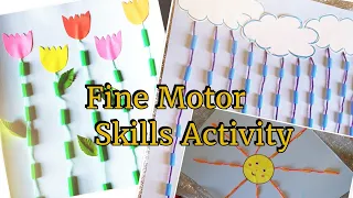 Preschool Activity For Fine Motor Skills Development  For Kids