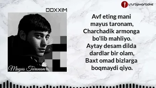 Doxxim - Mayus Taronam (Karaoke/Lyrics)